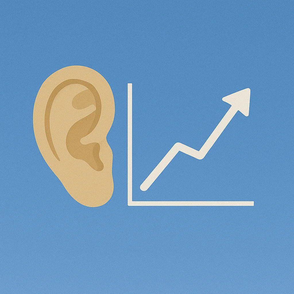 Any changes in your hearing levels